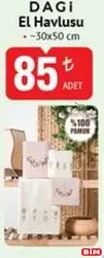 DAGİ EL HAVLUSU 30X50 CM